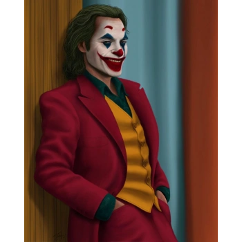 Kanvas Sayılarla Boyama Seti Kasnaklı-çerçeveli Joker 20