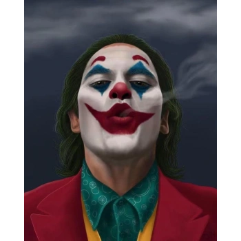Kanvas Sayılarla Boyama Seti Kasnaklı-çerçeveli Joker 21