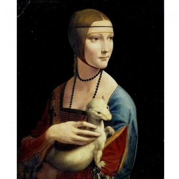 Kanvas Sayılarla Boyama Seti Kasnaklı-çerçeveli Leonardo Da Vinci Eserleri Sayılarla Boyama
