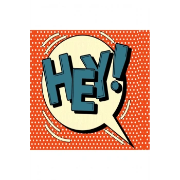 Kanvas Sayılarla Boyama Seti Kasnaklı-çerçeveli Popart Hey