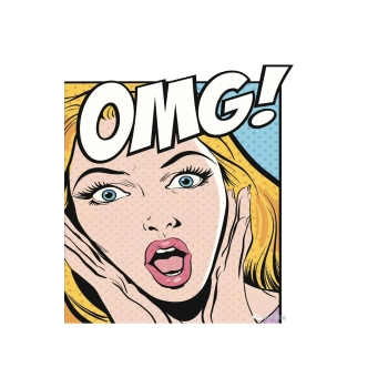 Kanvas Sayılarla Boyama Seti Kasnaklı-çerçeveli Popart Omg