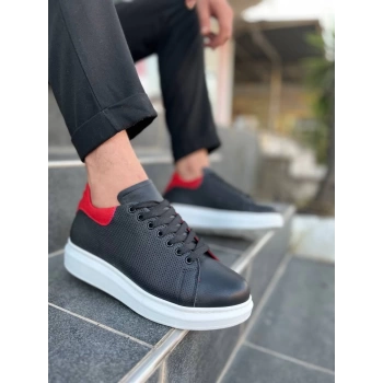 KB-DX3 Kuback Siyah Deri Günlük Erkek Ayakkabı