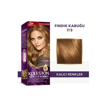 Koleston Intense Saç Boyası 7/3 Fındık Kabuğu - Salon Kalitesi