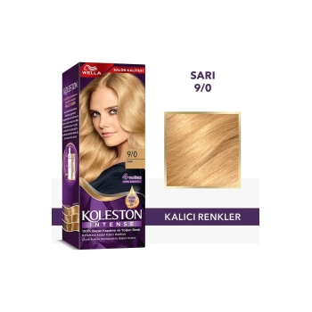 Koleston Intense Saç Boyası 9/0 Sarı - Salon Kalitesi