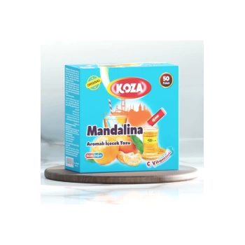 Koza Tek İçimlik Mandalina Aromalı Toz İçecek 50li