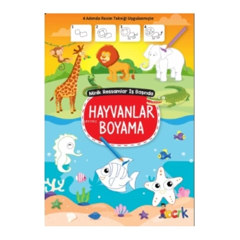 Minik Ressam İş Başında - Hayvanlar Boyama /Bıcırık