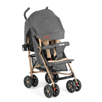 Nessiworld Moje Strong Baston Bebek Arabası Antrasit Gold