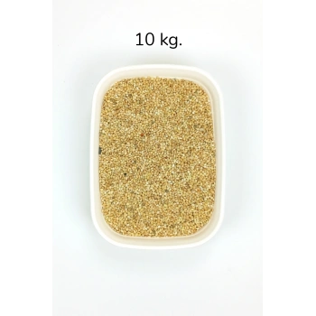 Muhabbet ve Tüm Egzotik Kuşlar İçin Doğal Taze Tane Sarı Darı - 10 kg