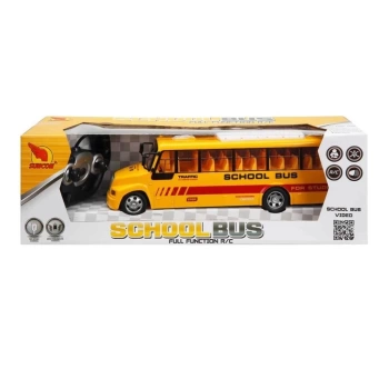 Nessiworld 01989 Uzaktan Kumandalı Işıklı Okul Otobüsü 32,5 cm.
