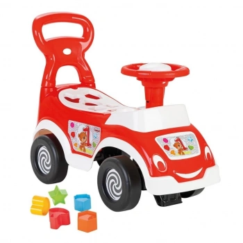 Nessiworld 07 828 Smart Baby Ride On Bultaklı İlk Arabam  - Kırmızı
