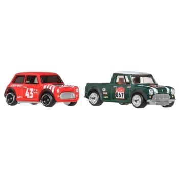 Nessiworld 1:64 Hot Wheels Premium Car Culture 2li Morris Mini Ve 67 Austin Mini Pickup