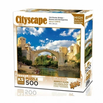 Nessiworld  20061 Old Mostar Bridge Bosna Hersek 500 Parça Puzzle