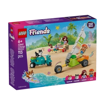 Nessiworld 42641 Lego Friends Sörfçü Köpekler ve Scooter Macerası 113 parça +6 yaş