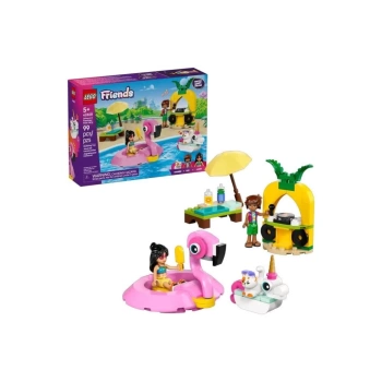 Nessiworld 42658 Lego Friends Unicorn ve Flamingo Havuz Partisi 99 parça +5 yaş