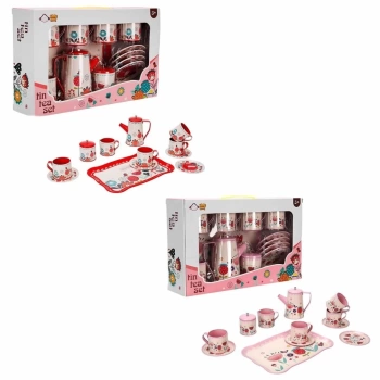 Nessiworld 4939 SUN-YFN-LCH-METAL ÇAY SETİ ÇİÇEK DSN 2A 12PRÇ