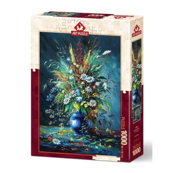 Nessiworld 5212 Art Puzzle, Kır Çiçekleri 1000 Parça Puzzle