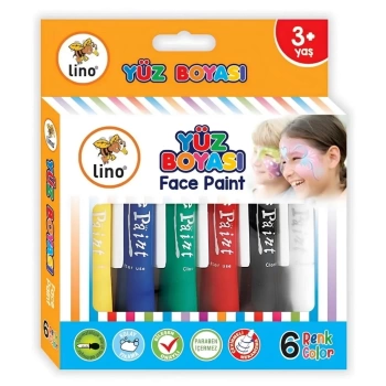 Nessiworld 6lı Yüz Boyası