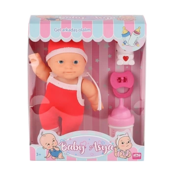 Nessiworld 7008 Biberonlu Bebek Baby Asya -Asya Oyuncak