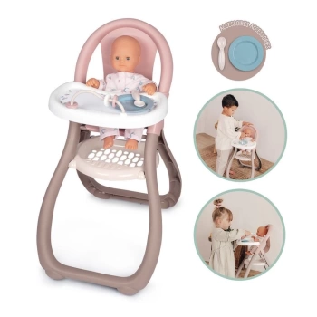 Nessiworld 7600220370 Baby Nurse Oyuncak Bebek Mama Sandalyesi