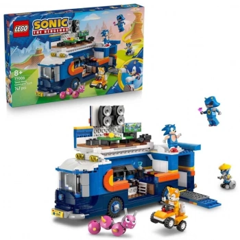 Nessiworld 77006 Lego Sonic the Hedgehog Sonic Takımı Komuta Kamyonu 747 parça +8 yaş