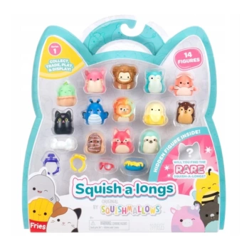 Nessiworld AL0029 Squish a longs 14 Figür + Yüzük Set Seri 1