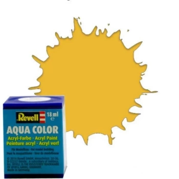 NessiWorld Aqua Color Sandy Yellow - Mat Boya- 18 ml