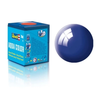 NessiWorld Aqua Color Ultramarine Blue - Gloss Boya- 18 ml