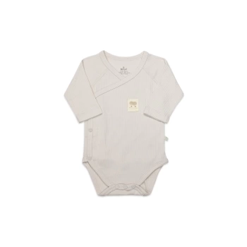Nessiworld  Bistyle Organic Modal Flying Balloons Kruvaze Uzun Kol Body BS17121 Bej