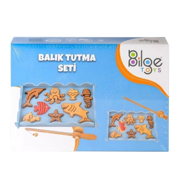Nessiworld  BLG-104 Ahşap Balık Tutma Oyunu