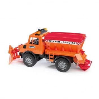 Nessiworld  Bruder Mercedes Benz Unimog Kar Temizleyici Ve Tuzlayıcı