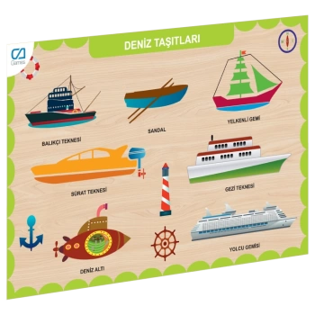 Nessiworld CAAHS-3201 CAMES AHŞAP DENİZ TAŞITLARI BUL-TAK