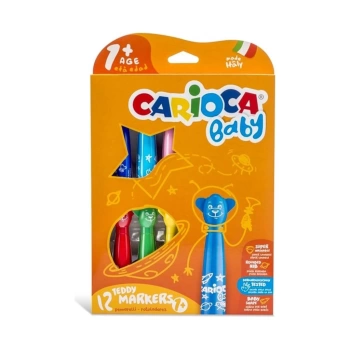 Nessiworld Carioca Baby Keçeli Boya Kalemi 12li