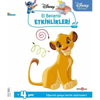 NessiWorld Disney Eğitsel Simba El Becerisi Etkinlikleri Yazıya Hazırlık