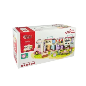Nessiworld G0021 Sesli Aksesuarlı Açılıp Katlanabilir Karavan -Vardem Oyuncak