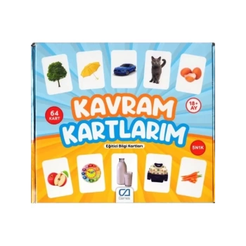 Nessiworld Games Kavram Kartlarım 64 Kart 5175