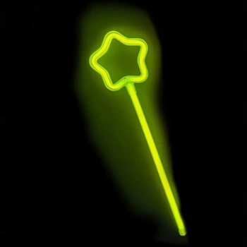 Nessiworld Glow Stick Yıldız Asa Kırılınca Yanan Yıldız Çubuklar 6 Renk 6 Adet