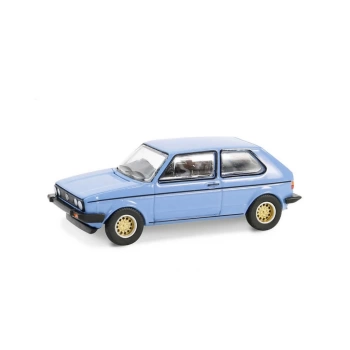 Nessiworld Greenlight 1/64 Club Vee-Dub Series 19- 1982 Volkswagen Golf– Monaco Blue