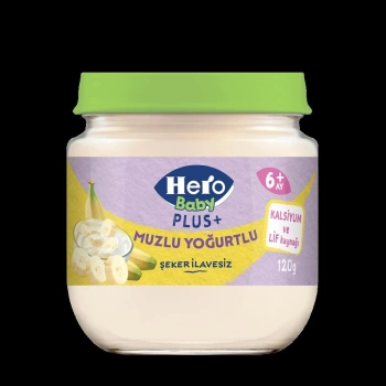 Nessiworld Hero Baby Muzlu Yoğurtlu Kavanoz Mama 120 Gr