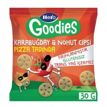 Nessiworld Hero Goodies Pizza Sağlıklı Cips 30 Gr