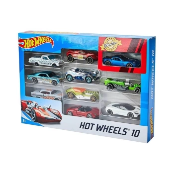 Nessiworld Hot Wheels Araba Seti 10lu 54886