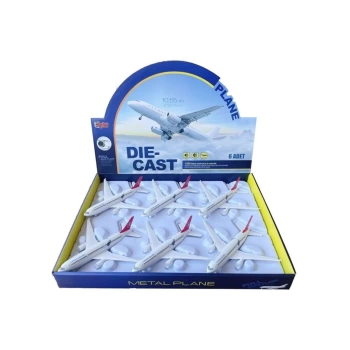 Nessiworld HW-180 2823 RED CB IŞIKLI SESLİ METAL YOLCU UÇAĞI