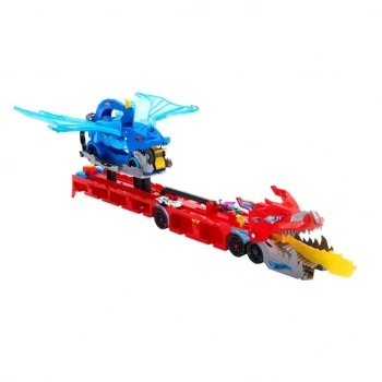 Nessiworld JBM72 Hot Wheels Ultimate Dual Dragon Transporter
