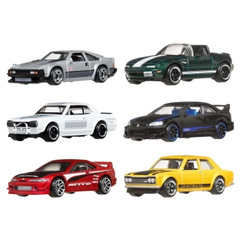 Nessiworld JBY77 Hot Wheels Japon Temalı Çoklu Arabalar