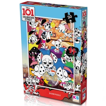 Nessiworld KS 101 Dalmatian 50 Parça Puzzle