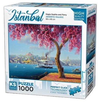 Nessiworld KS Games Hagia Sophia and Ferry Puzzle 1000 Parça 20744