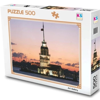 Nessiworld KS Games Kız Kulesi Gün İstanbul Puzzle 500 Parça 20059