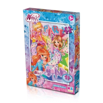 NessiWorld KS Games Winx 50 Parça Puzzle