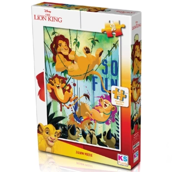 Nessiworld KS Lion King 50 Parça Puzzle