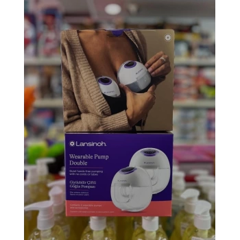 Nessiworld Lansinoh Giyilebilir Çiftli Göğüs Pompası