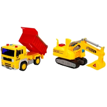 Nessiworld Maxx Wheels 1:20 Sesli ve Işıklı İnşaat Oyun Seti